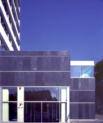 Eingang Verbindungsbau